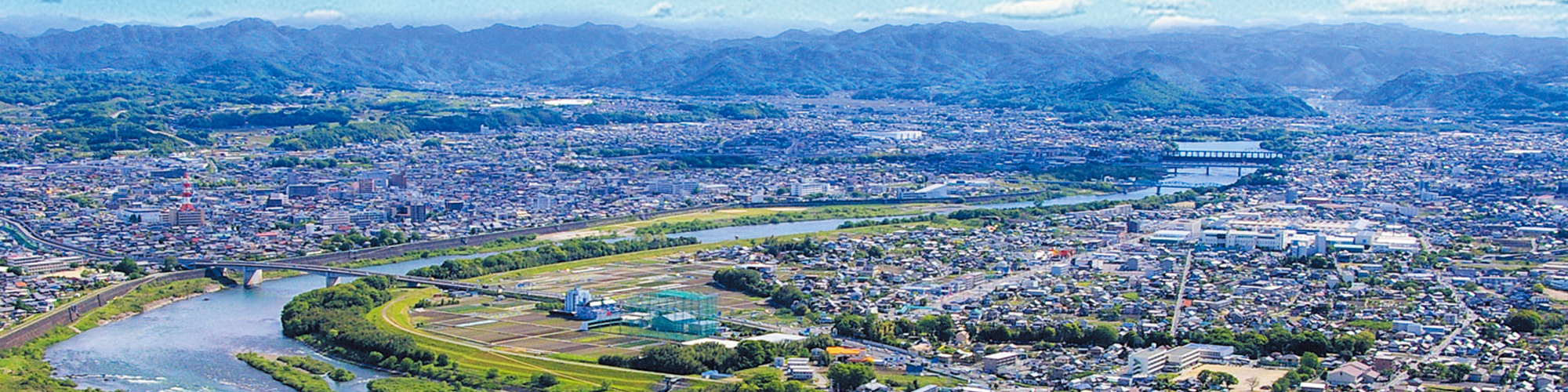 鳩吹山からの眺望