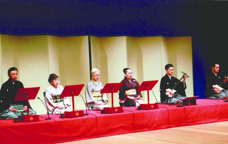 可児常磐津教室 巴瑠の会　おさらい会